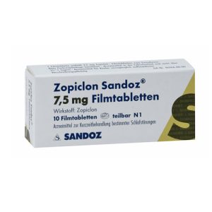 Zopiclona 7 5 mg Comprar Sin receta en España