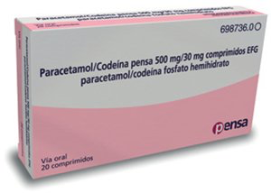 Paracetamol Codeína 500Mg/20Mg Comprar Sin receta en España